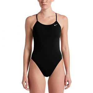 Nike Cut-Out One Piece Maillot de Bain pour Femme, Noir, XS