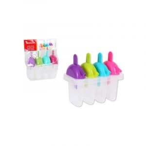 Privilege Aide A La Patisserie - Moule pour Glaces 4 Compartiments Plastique