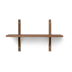 Ferm Living Etagère murale en chêne foncé 22,1cm Sector