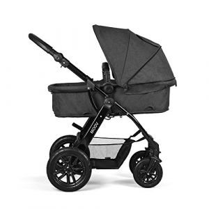 Kinderkraft Poussette combinée 3 en 1 Moov noir