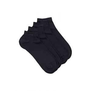 Boss Effect Hommes 2P AS uni CC Lot de deux paires de chaussettes basses en maille stretch