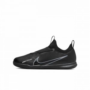 Nike Air Zoom Mercurial Vapor 15 Academy Ic - Noir/gris/blanc/jaune Fluo Enfant - Terrain Futsal (Ic), pointure 35½ - Noir - Taille 35½