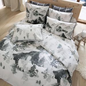 SALEN Taie sac gris