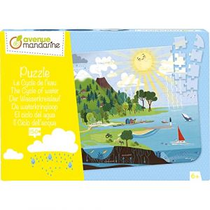 Avenue mandarine Puzzle, PU025C, Multicolor