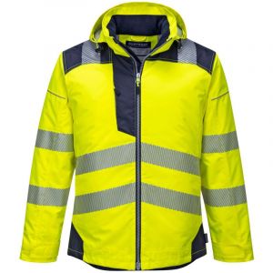 Portwest Veste de pluie haute visibilit&eacute; Vision Jaune / Noir 3XL