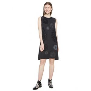 Image de Desigual Robe courte ZAGREB Noir - Taille FR 36