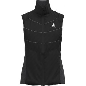 Odlo Run Easy S-Thermic Vest Women, noir L Talvijuoksutakit & -liivit