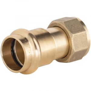 Noyon & Thiebault Raccord ecrou prisonnier cuivre a sertir 3/4 - Ø22