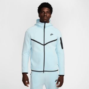 Nike Jacket Tech Fleece Fz Bleu/noir