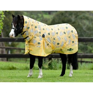 Saxon Couverture d'extérieur pour poney avec couvre-cou Combo Neck 600D 180g