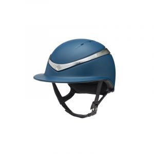 Image de Casque d'équitation pic large brillant Charles Owen Halo luxe