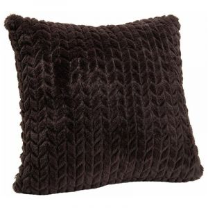Amadeus Coussin chevron chocolat 130 Marron