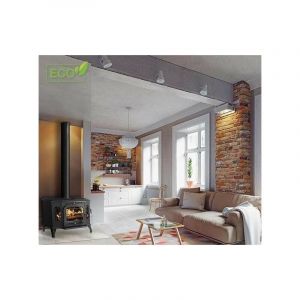 Azura home design POÊLE À BOIS WP7-10.5kW ECO LB WR gauche