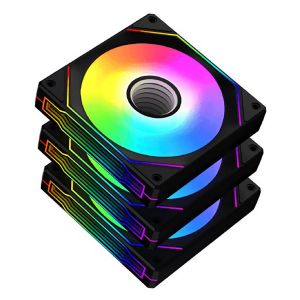 Xigmatek Infini G20A - Noir - Pack de 3 + Contrôleur et télécommande