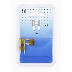 3 Mini-fusibles 5 A