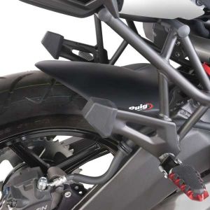 Image de Antonio Puig Garde boue arrière Puig noir mat (4407J) Kawasaki Versys 650 07-