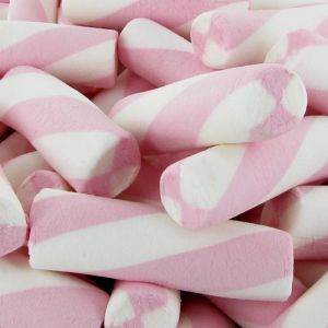 Fini Guimauves crèmeuses rose et blanches - Sachet 125 pièces