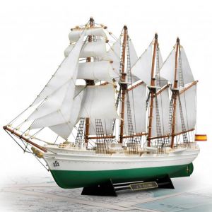 Artesania Maquette bateau : Juan Sebastián Elcano (Plastique et bois)