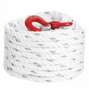 Corderie Mesnard Corde &agrave; poulie polypropyl&egrave;ne diam&egrave;tre 20 mm longueur30 m SAS