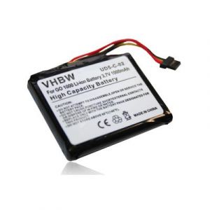 Vhbw Batterie LI-ION 1000mAh pour TomTom TOM TOM 4EH45, 4EH51, 4EH52 etc. remplace VF6M, AHL03711022