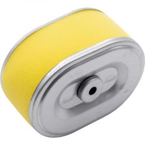 Vhbw Filtre à air avec préfiltre de rechange jaune, argent remplace Honda 17210-ZE0-822, 2893873, 5273032 pour tondeuse à gazon