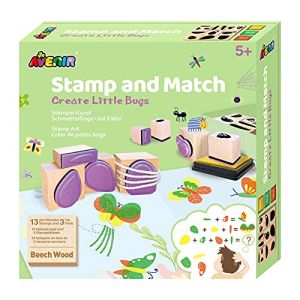 Stamp Art Creer Des Petits Bugs 13 Tampons Insectes Neuf