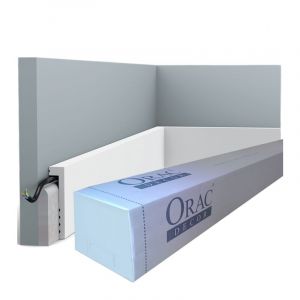 Orac Decor Carton complet de 40 m&egrave;tres de plinthes SX171 - 200x10x2,2