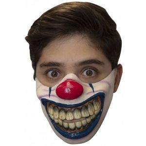 Ruedelafete Demi-Masque Grande Bouche de clown