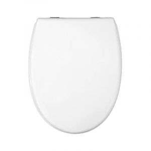 Abattant pour wc allia City, Desirade, selles Royan 2 dito, coloris blanc