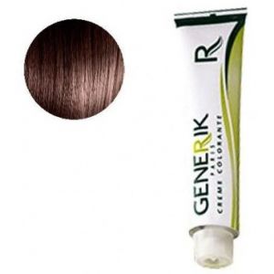 Generik n°6.15 Blond foncé cendré acajou - Crème colorante sans ammoniaque