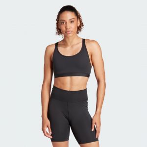 Adidas Brassière All Me Essentials Medium-Support noir pur - S-AB