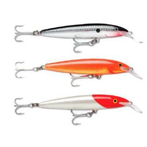 Image de Rapala Leurre avec Hameçons Deux No 1, 2.7-3.3m Profondeur de Nage, 11cm Taille, Silver Blue