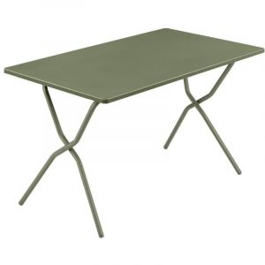 Table De Jardin Pliante 1207072cm - Balcony - Acier - Vert Moss -