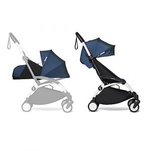 Babyzen Poussette Compl&egrave;te YOYO2 - Pack nouveau-n&eacute; 0+ & Pack couleur 6+ - Bleu Air France