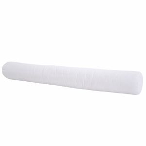 Bleu Câlin Traversin confort moelleux enveloppe coton bio 160cm