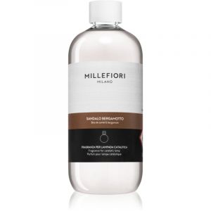 Millefiori Milano - Ricarica per Lampada Catalitica - Sandalo Bergamotto Profumatori per ambiente 500 ml unisex