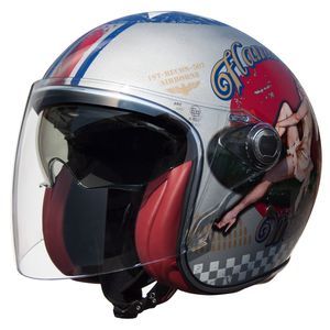 Premier Casque VANGARDE PIN UP