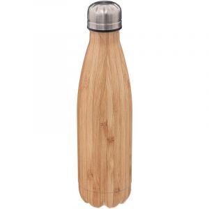 Image de Bouteille Isot rme Inox "Effet Bambou" 0,5L Beige Prix