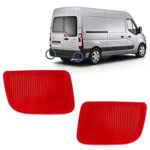 Catadioptre arrière gauche et droit pour Nissan Nv400 Opel Movano A Master 3 et Scenic 2 (à partir de 2003)