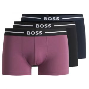 Boss Effect Boxer Pack x3 Bold Homme Multicolor