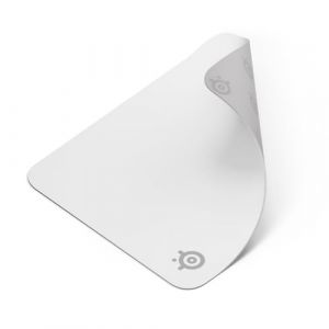 SteelSeries Tapis de souris QcK M Blanc