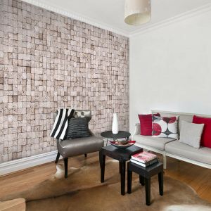 Artgeist Papier Peint "Stone Background : Mosaic" 50x1000cm