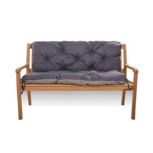 Coussins de canapé Coussin pour banc, coussin balançoire de jardin SETGARDEN Bleu fonce Dossier 160x60x14cm et ise 160x50x13cm