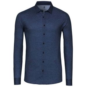 Desoto Chemise Twill Optics Indigo Bleu Bleu fonc&eacute; taille XXL