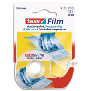 Tesa 10 rubans adh&eacute;sifs double face pour photo sur d&eacute;vidoir (12 mm x 7,5 m)