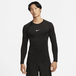 Nike Haut de fitness ajusté à manches longues Dri-FIT Pro pour homme - Noir - Taille L - Male