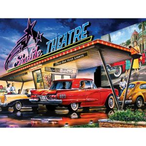 Master pieces Puzzle 550 pièces : Diners et plongées - Starlite Drive-In