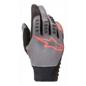 Alpinestars Gants enduro SMX-E gris foncé/rouge fluo - XL