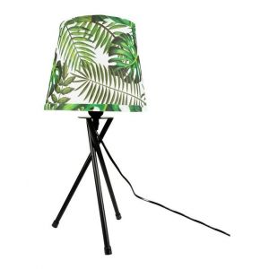 Barcelona led Lampe de table sur tr&eacute;pied 'Madison' E27 - Couleur :Vert