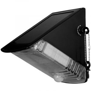 Luxform Applique solaire LED noire 40lm blanc chaud NATAL
